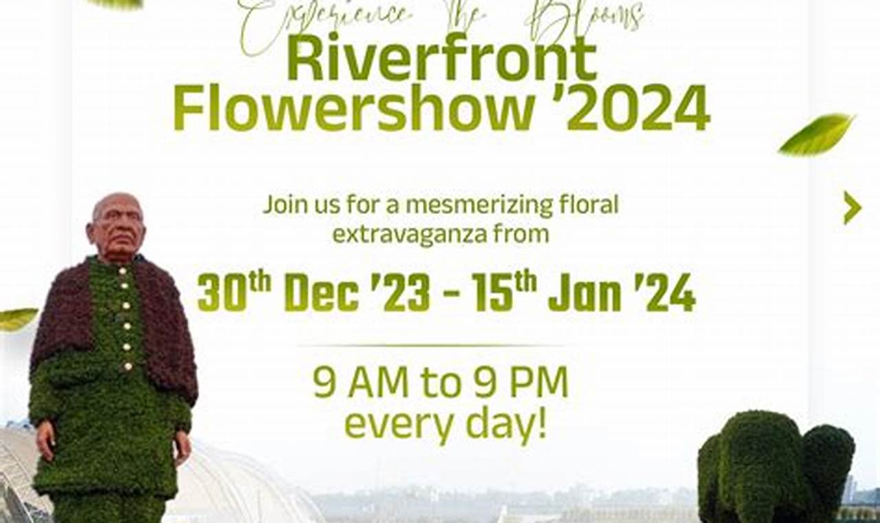 Flower Show Ahmedabad 2024 Timings