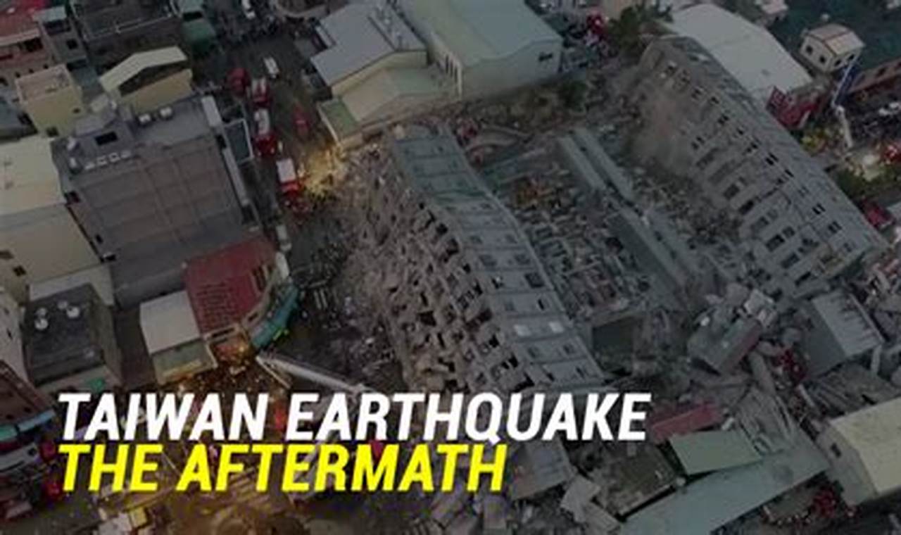 Focus Of Earthquake In Taiwan
