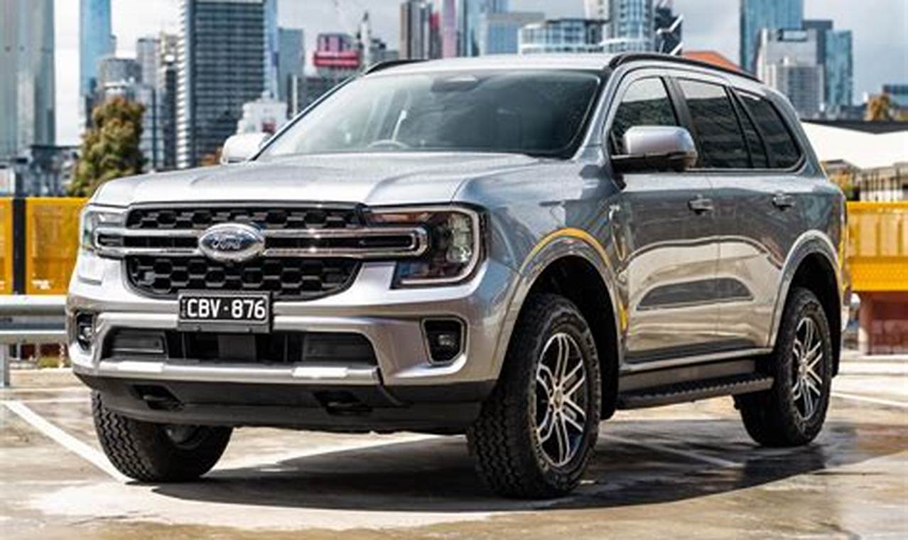 Ford Everest 2024 Specs