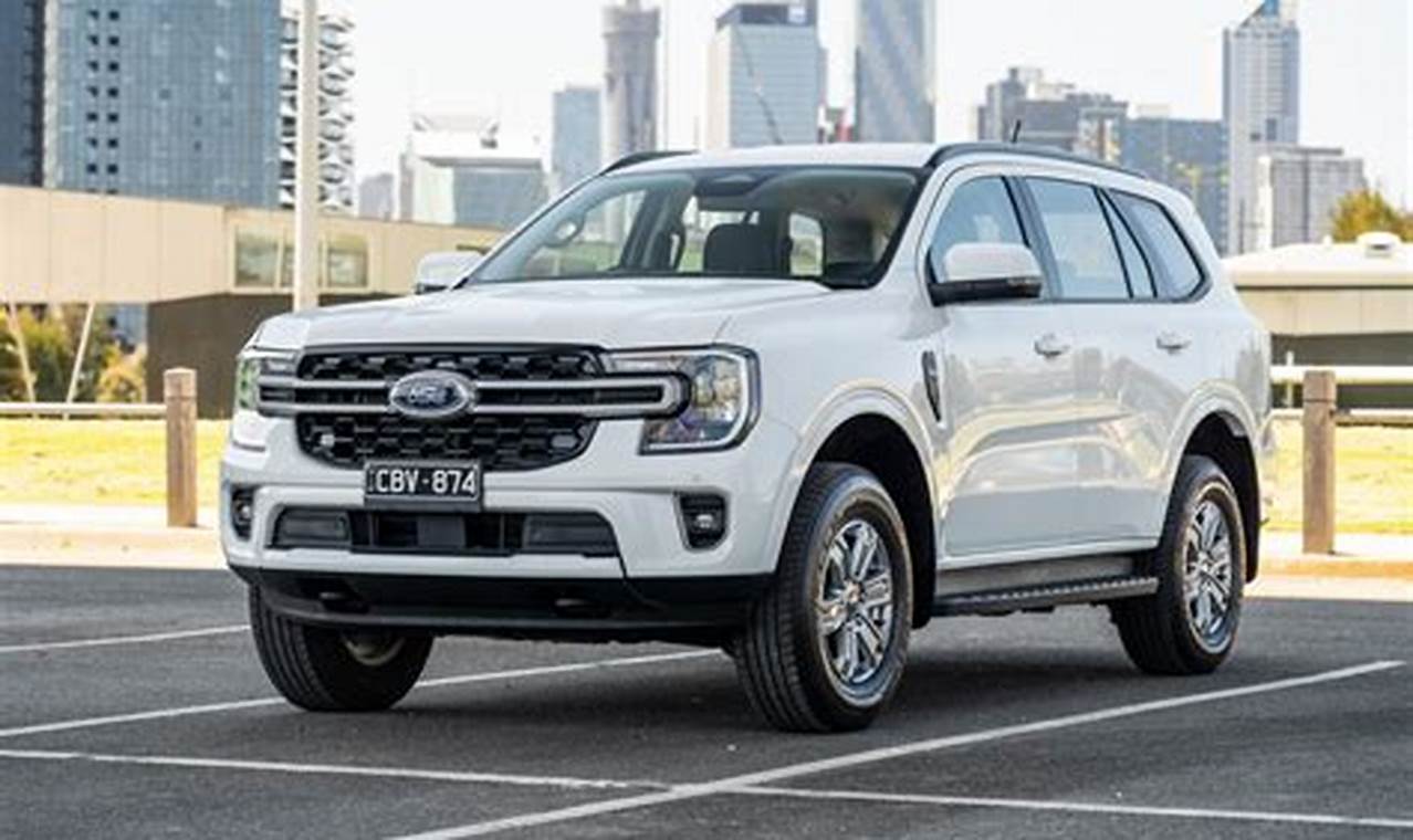 Ford Everest Dimensions 2024