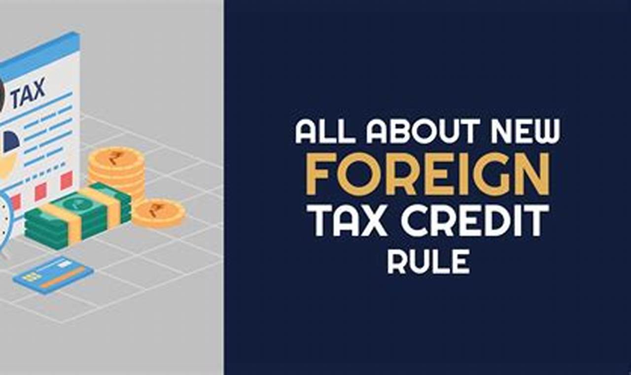 Foreign Tax Credit 2024