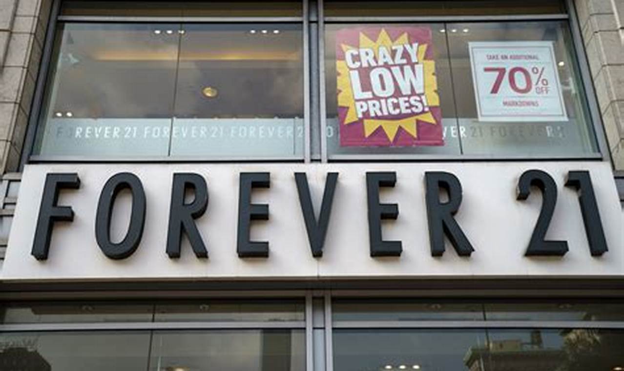 Forever 21 Closing Stores 2024 List