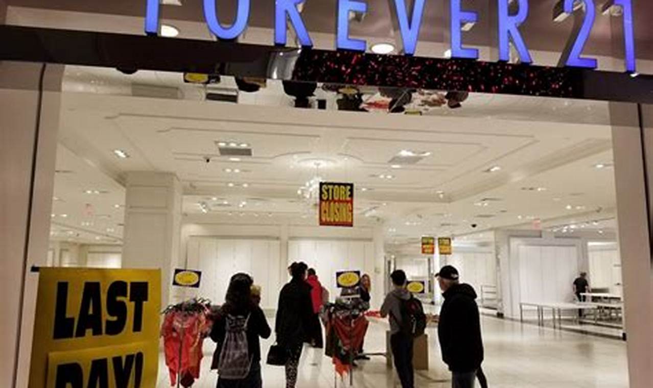 Forever 21 Closing Stores Locations