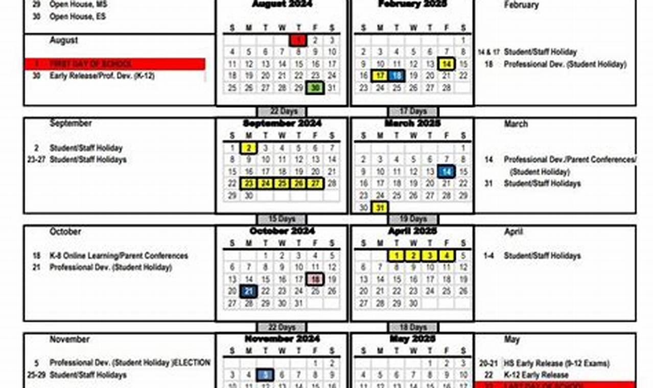 Forsyth County School Calendar 2024-24 Pdf