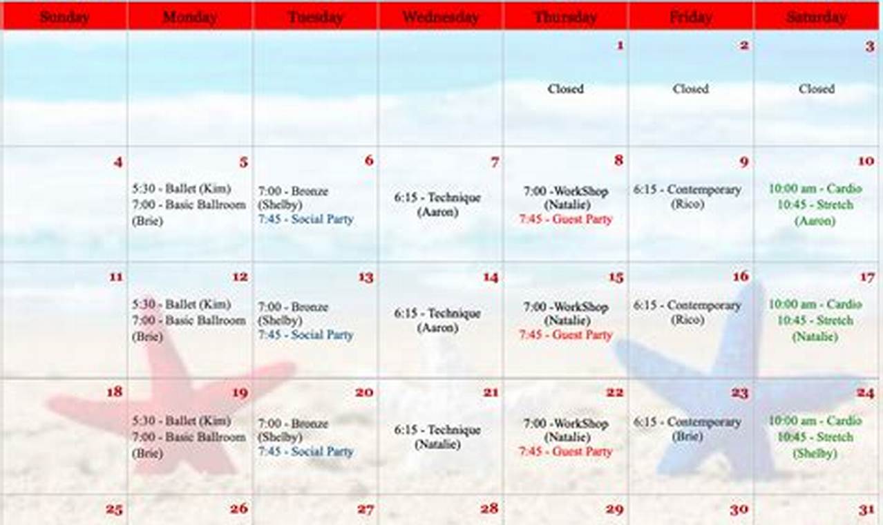 Fort Walton Calendar Of Events