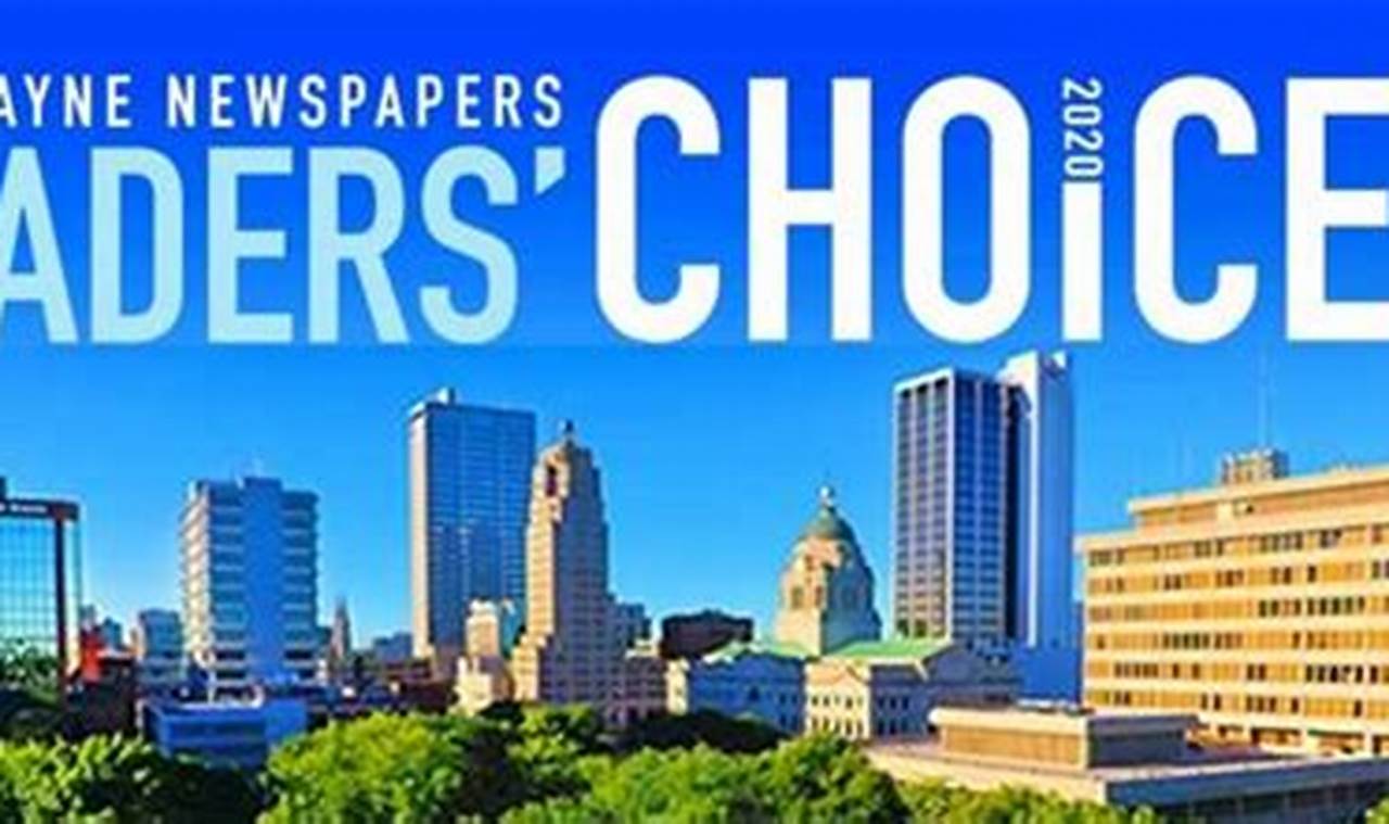 Fort Wayne Readers Choice 2024 Results