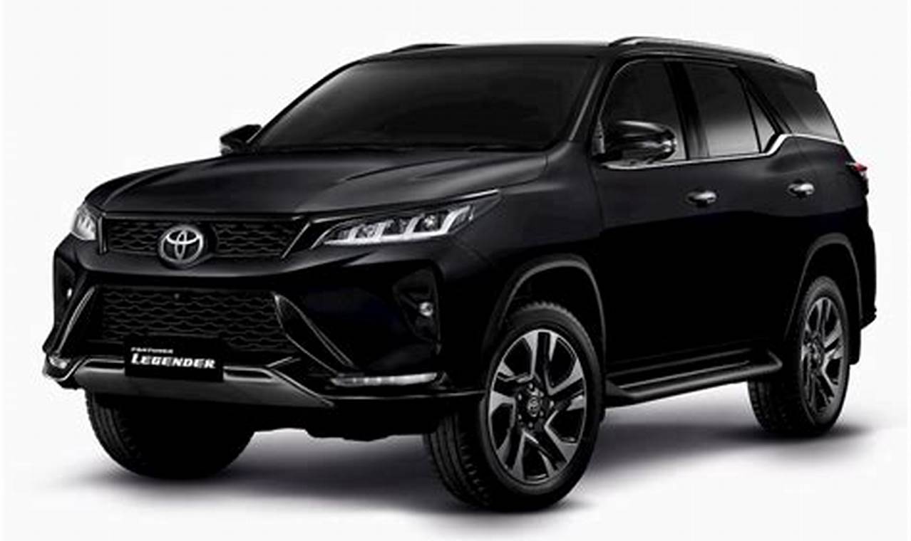 Fortuner Legender 2024 Price In Pakistan