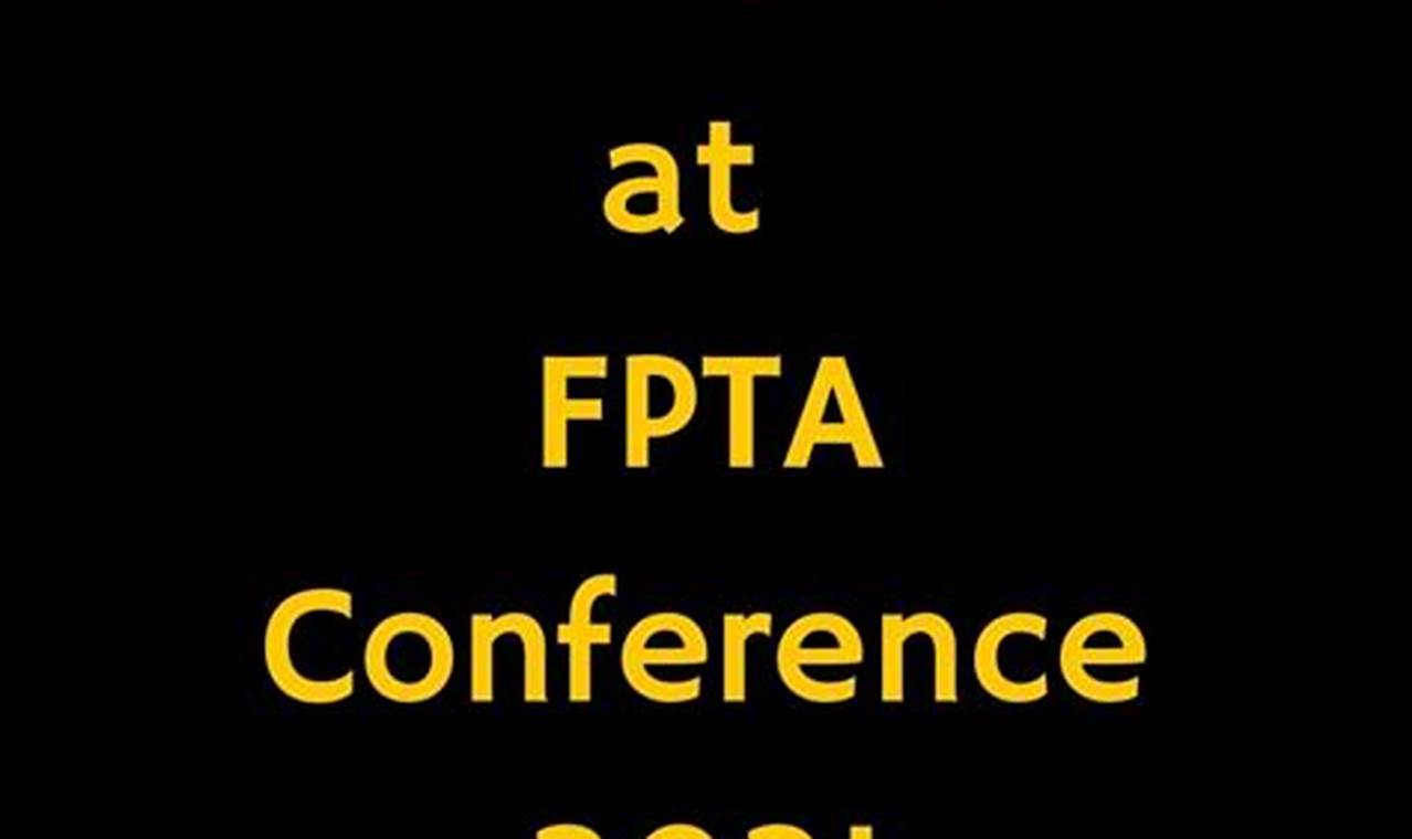 Fpta Fall Conference 2024