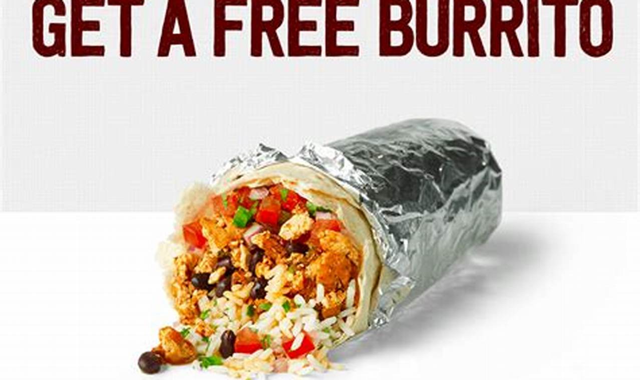 Free Chipotle Burrito Code 2024