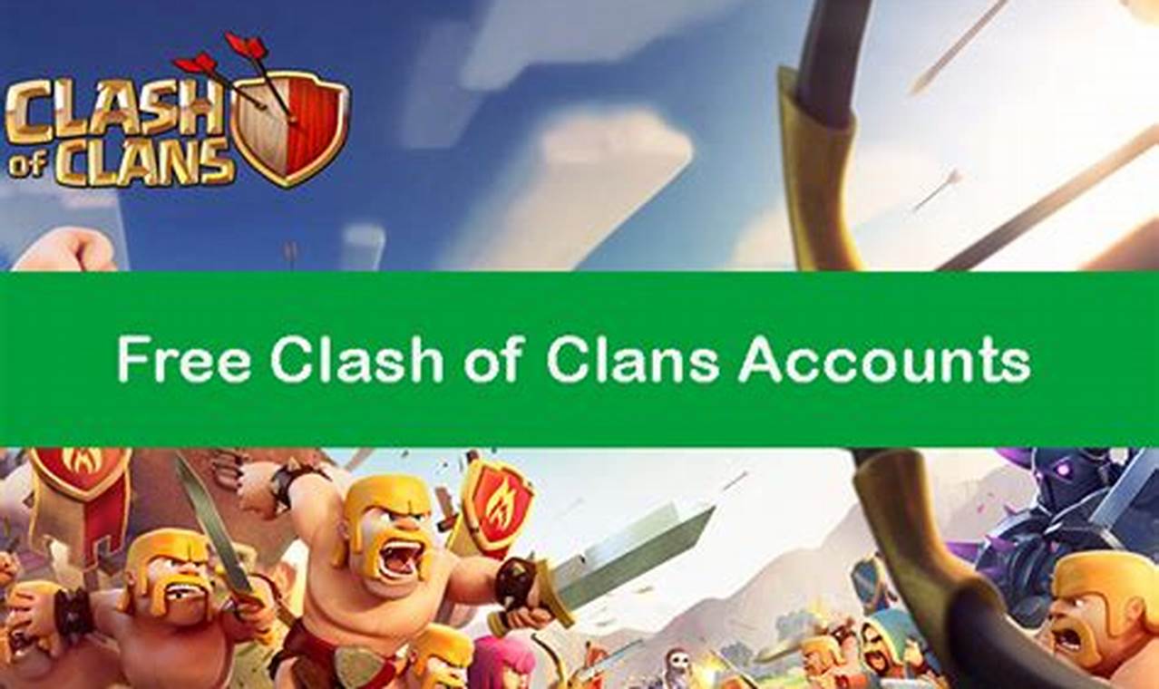 Free Coc Account Gmail And Password 2024