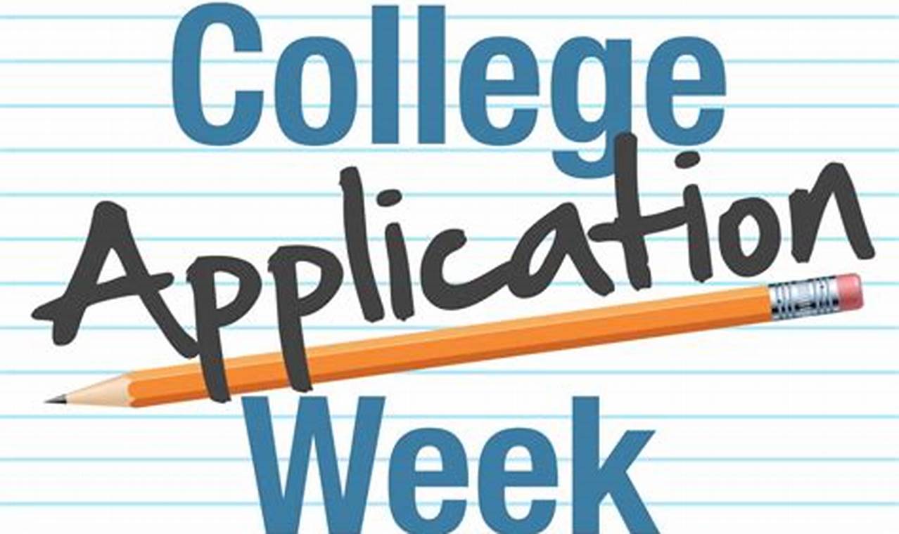 Free College Application Week 2024