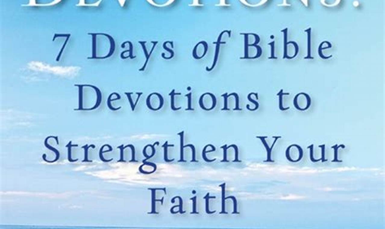 Free Daily Devotional For 2024