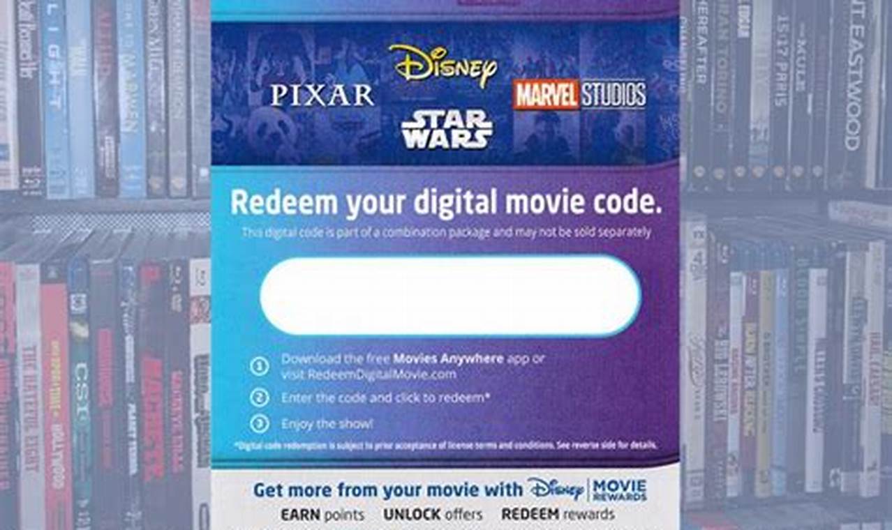 Free Digital Codes For Movies Anywhere 2024