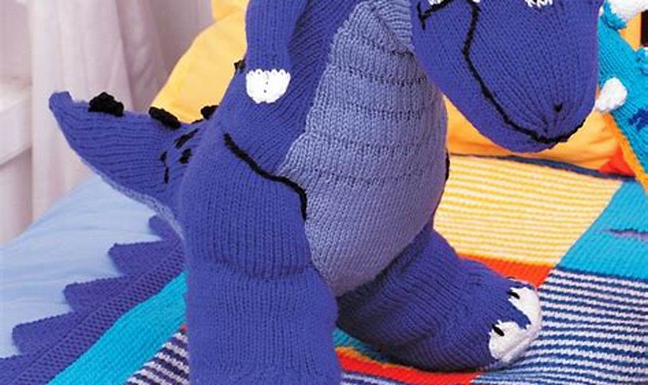 Free Dinosaur Knitting Pattern: Bring Prehistoric Charm to Your Needles