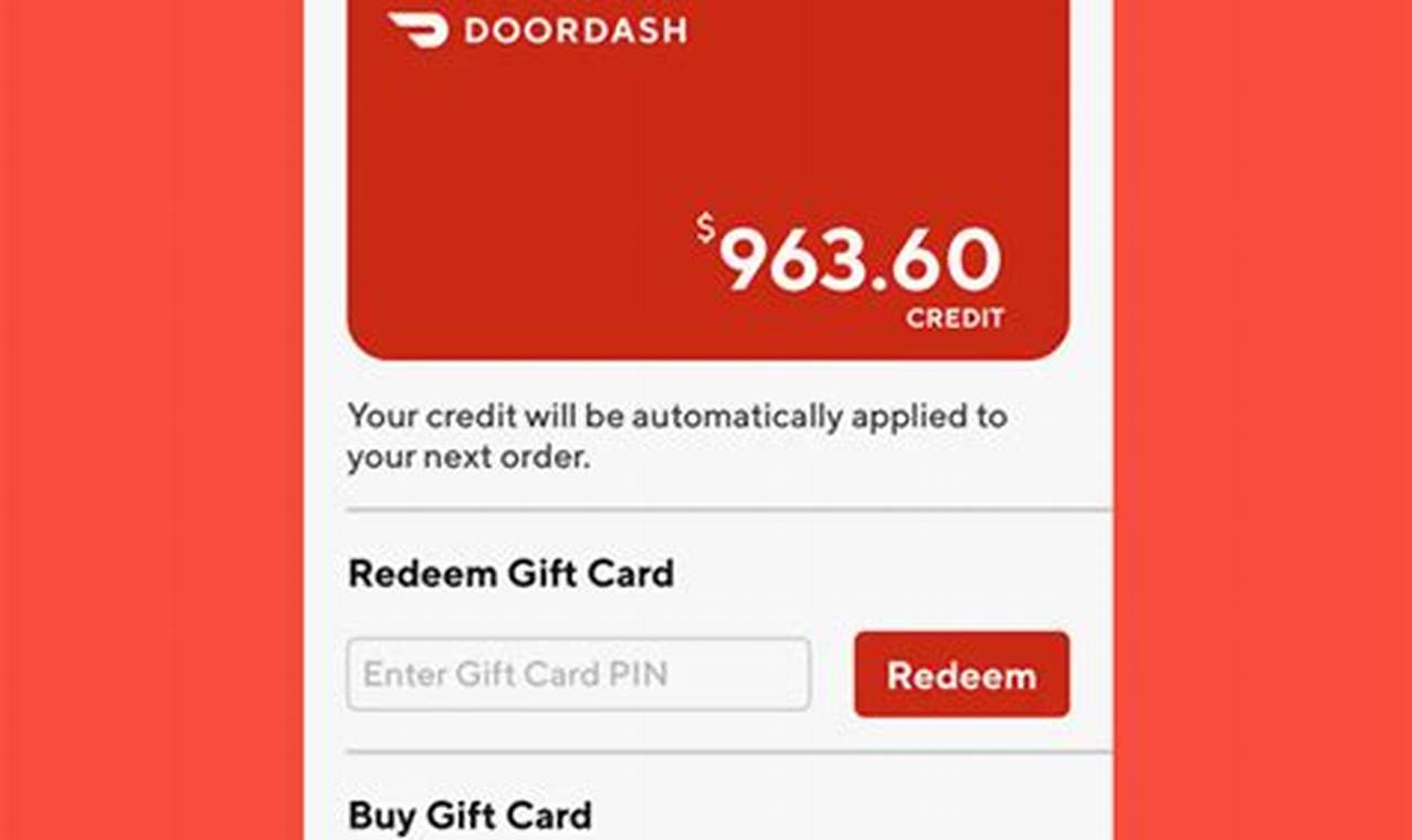 Free Doordash Credits 2024