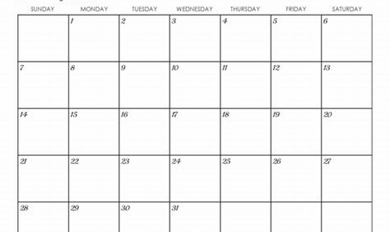 Free Editable Printable Calendar 2024 Monthly