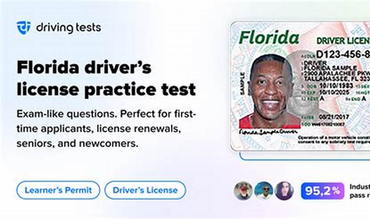 Free Florida Dmv Permit Practice Test 2024