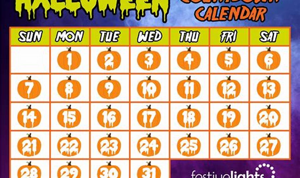 Free Halloween Images For Calendar 2024