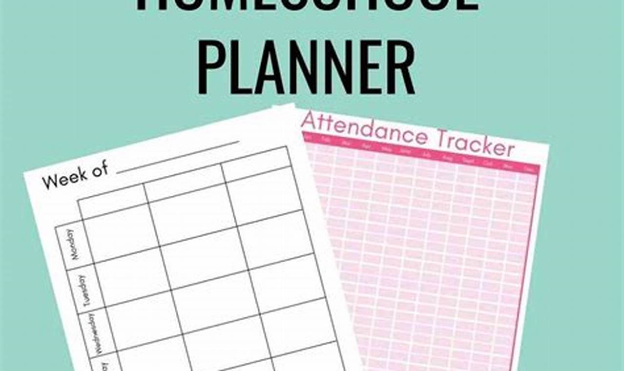 Free Homeschool Planner 2024