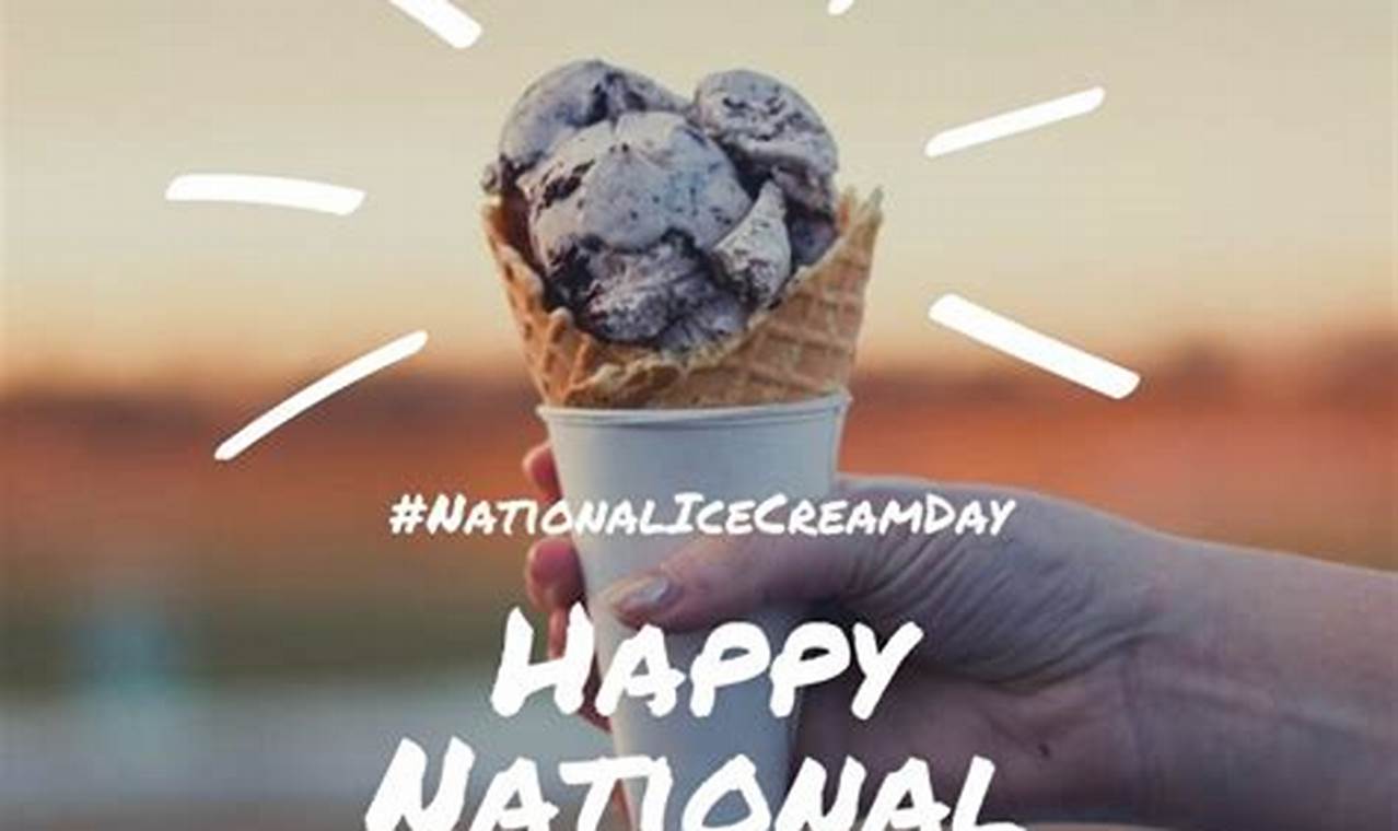 Free Ice Cream Day 2024 Calendar