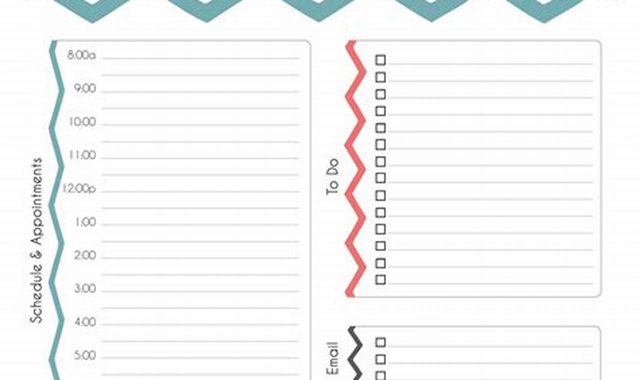 Free Idea Planner Template To Download