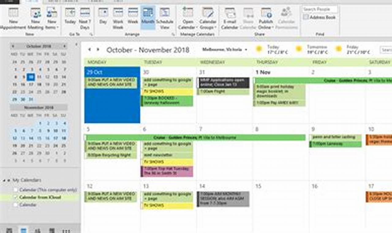 Free In Outlook Calendar Meaning