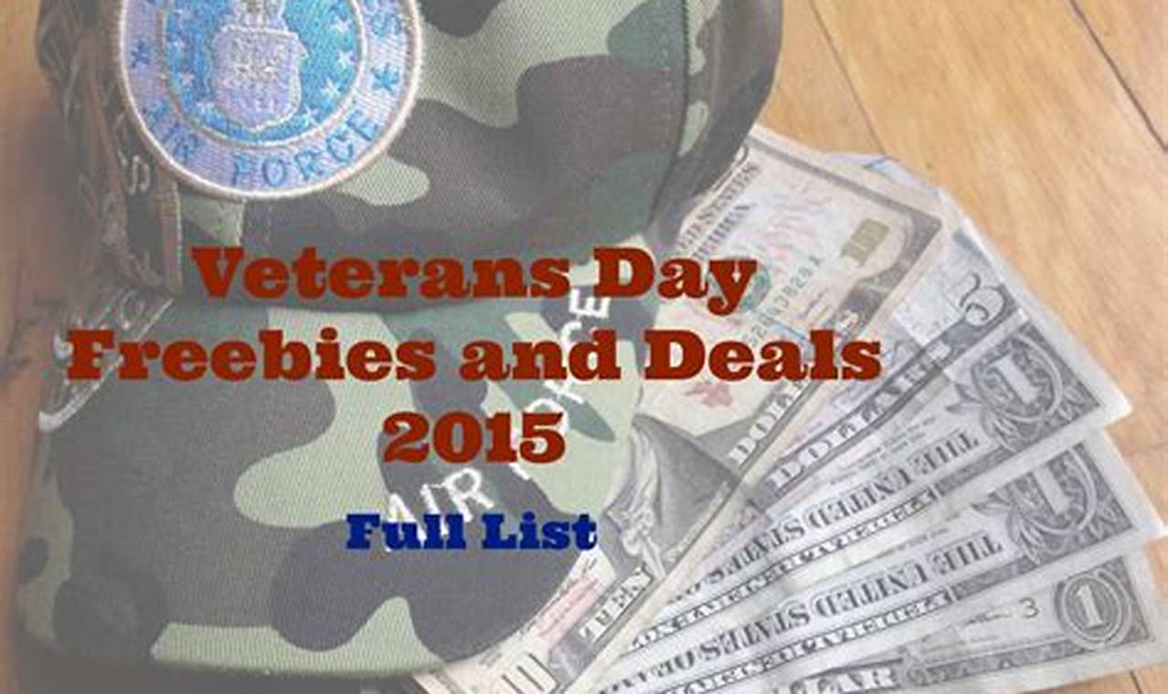Free Items For Veterans Day 2024