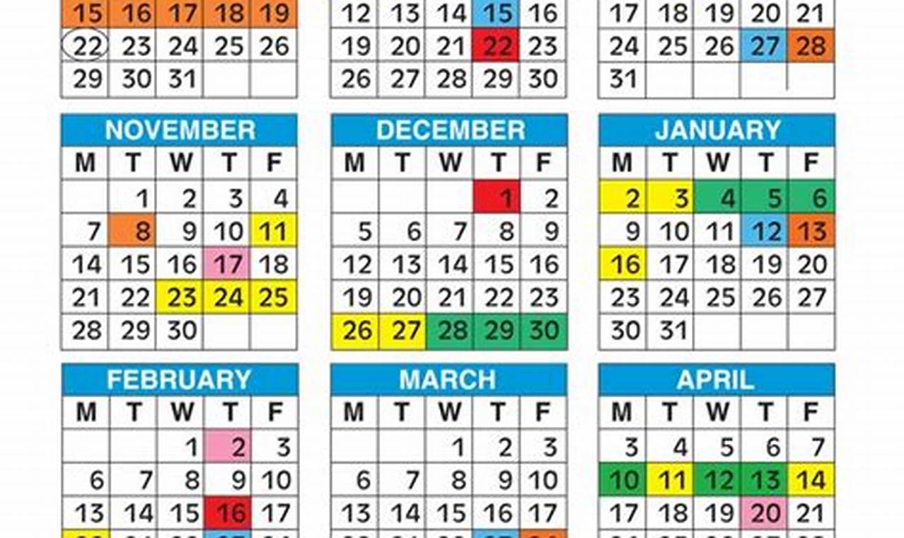 Free School Calendar Templates Downloads