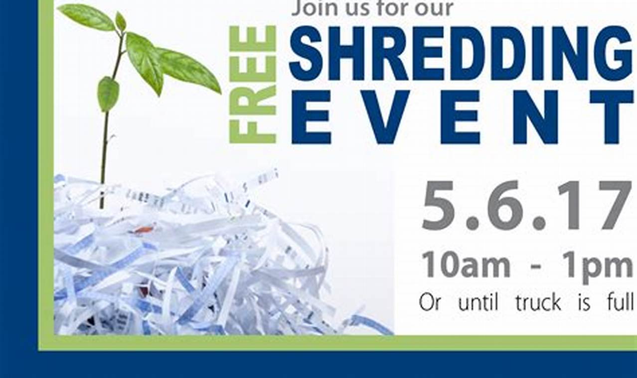 Free Shredding Events 2024 Oklahoma
