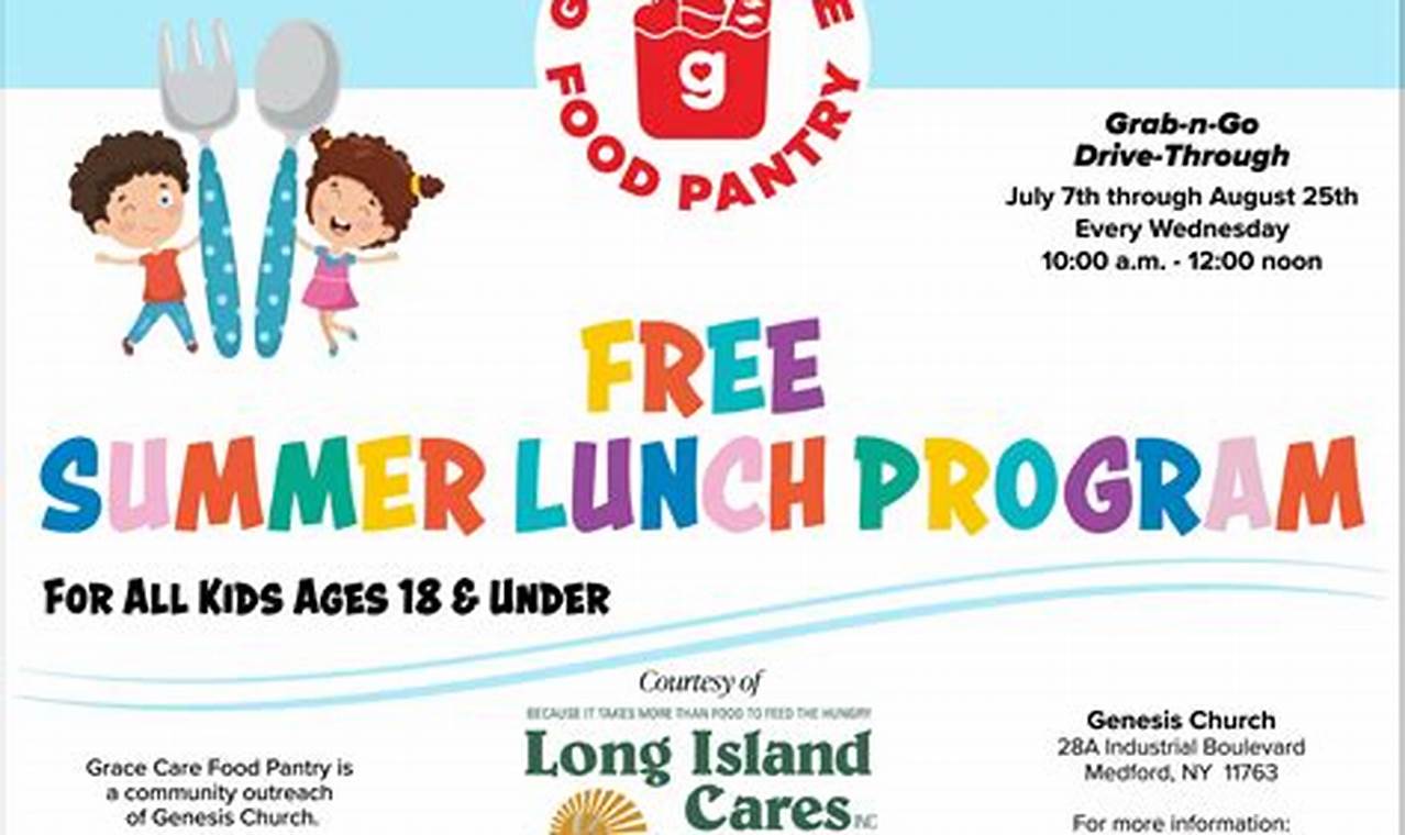 Free Summer Lunch Program 2024