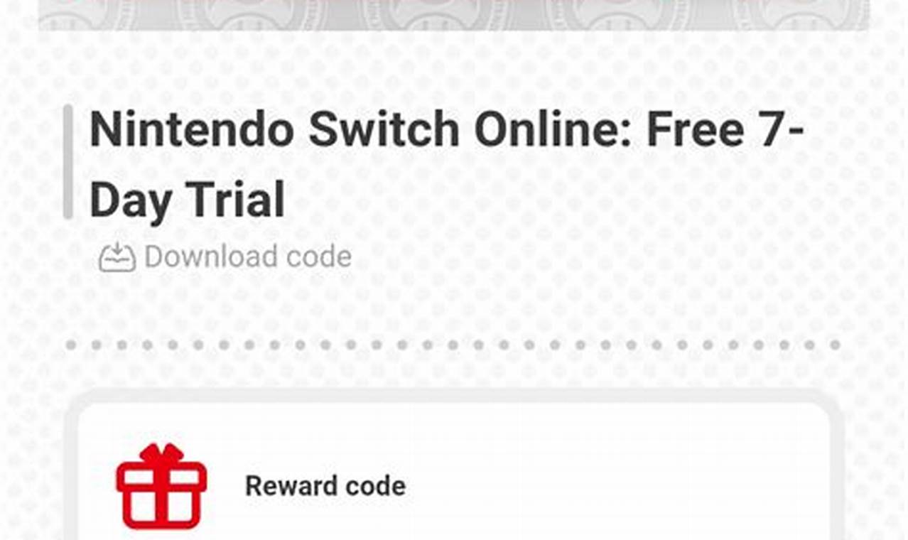 Free Switch Codes 2024