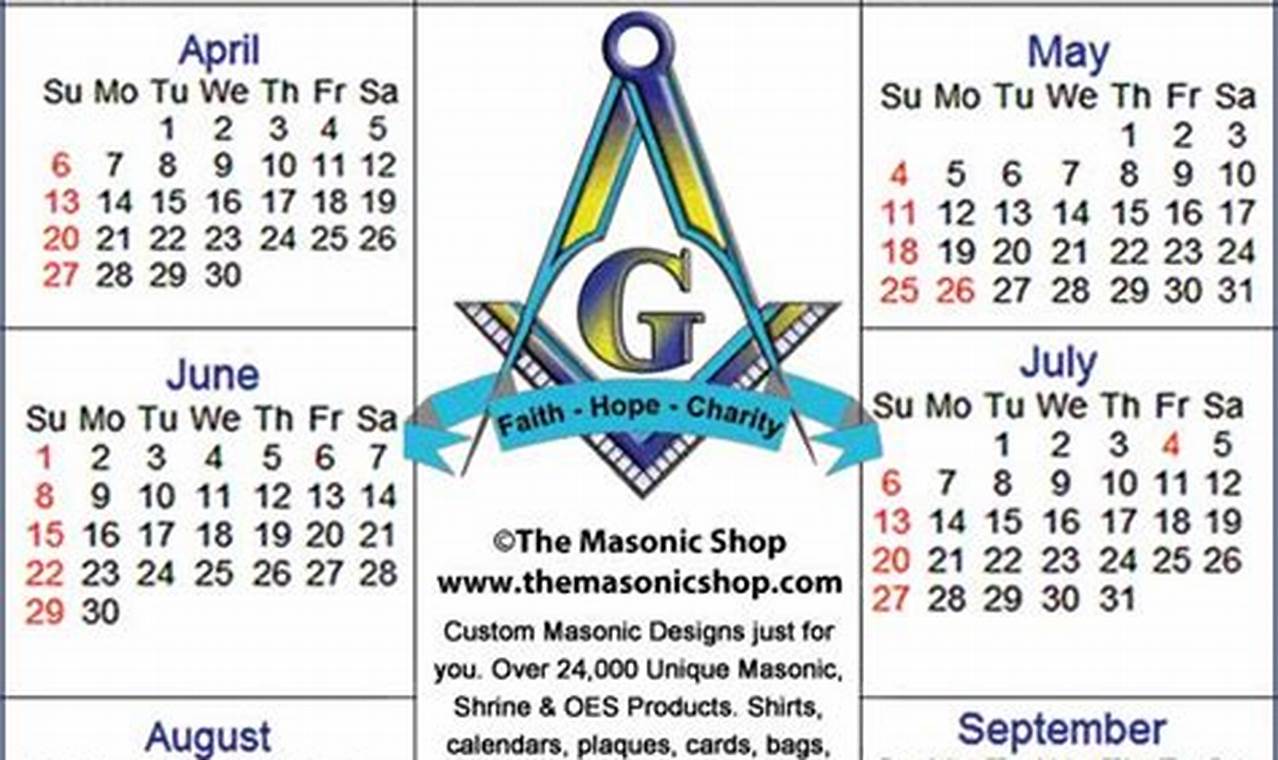 Freemason Calendar 2024 Election