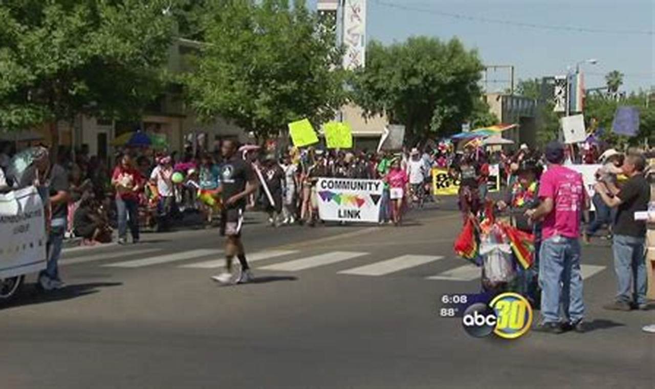 Fresno Pride Parade 2024