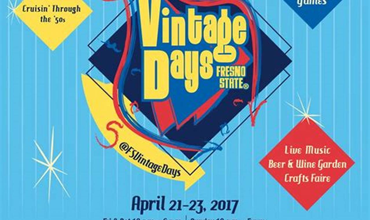 Fresno State Vintage Days 2024