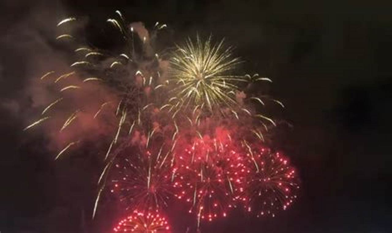 Fuegos Artificiales Boston 2024