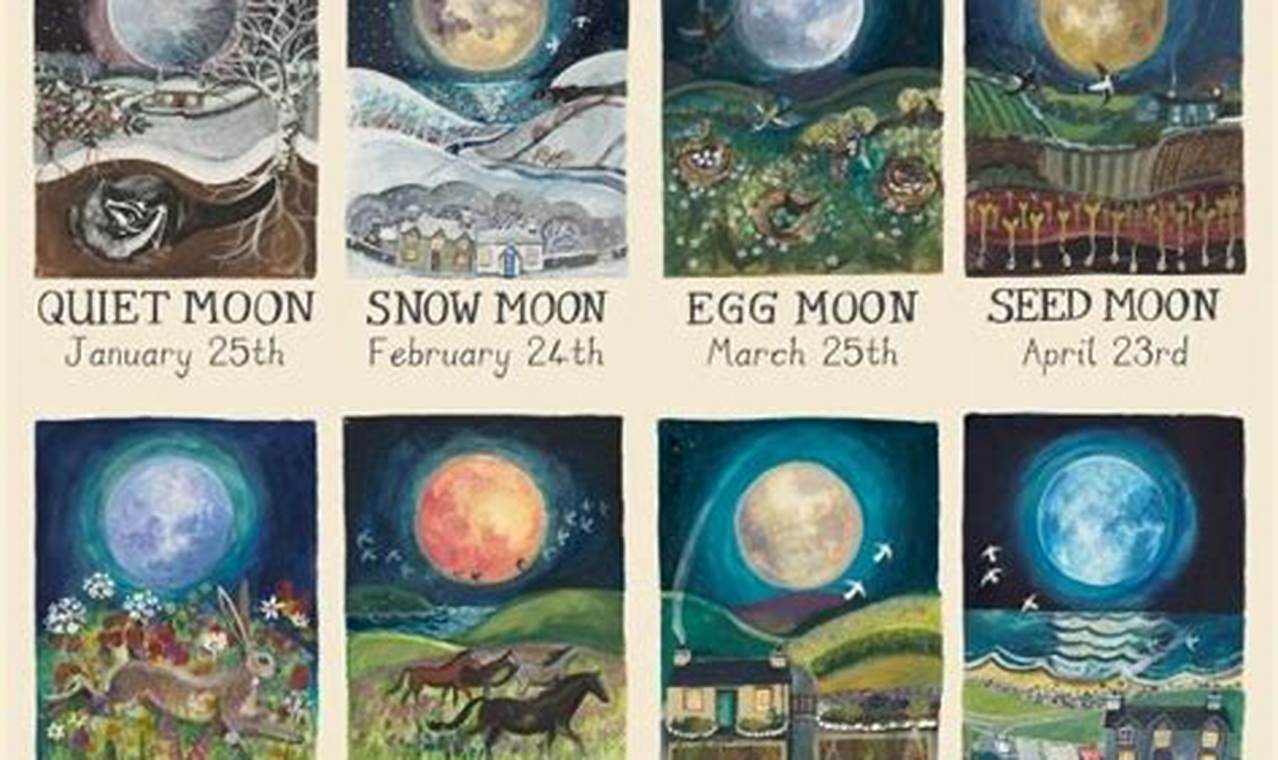 Full Moon 2024 Schedule