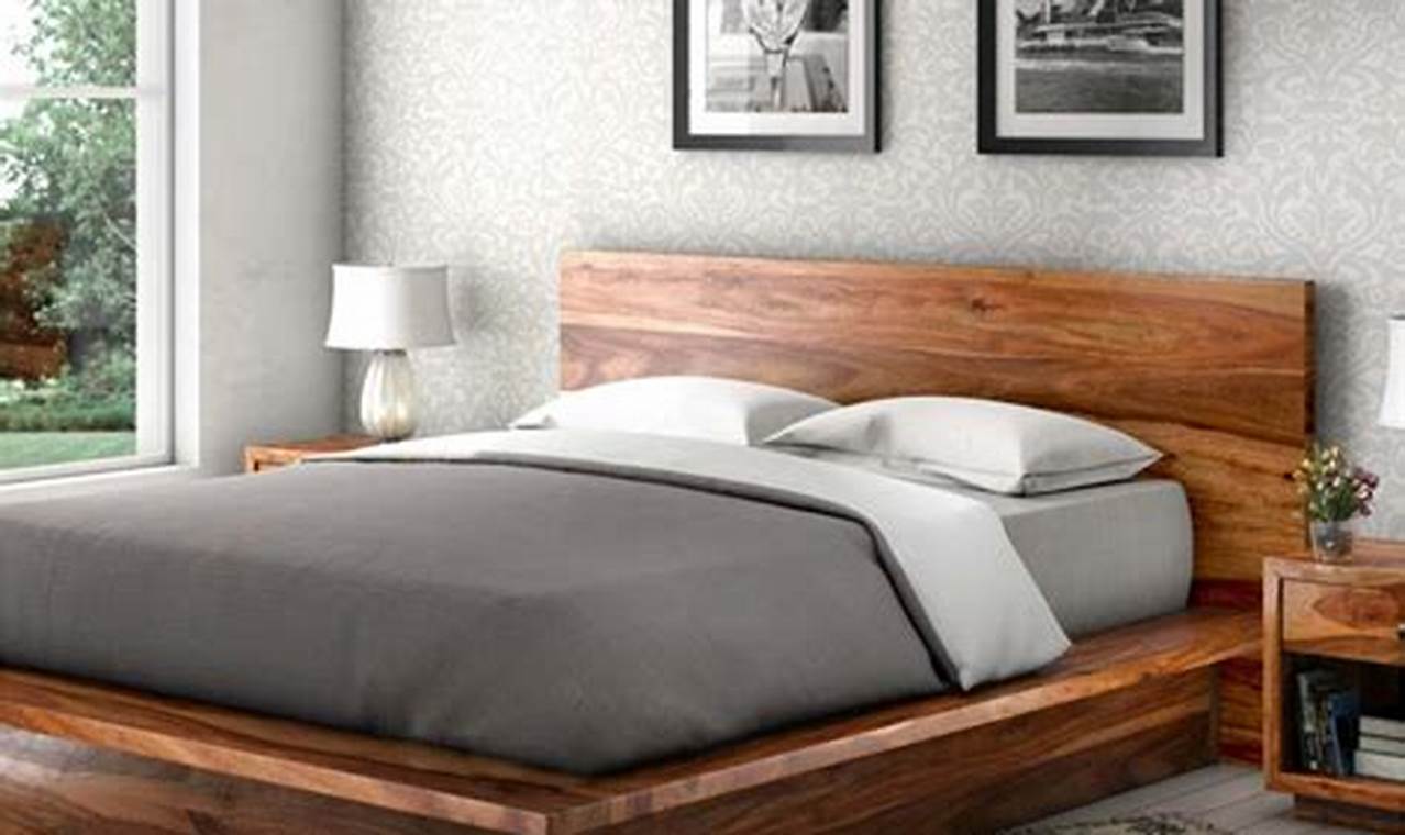 Full Size Wood Bed Frame