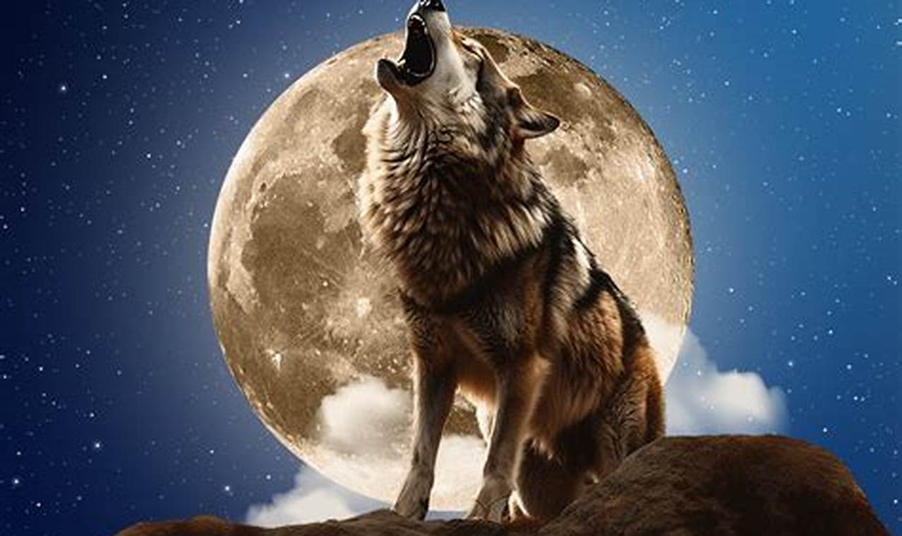 Full Wolf Moon January 2024