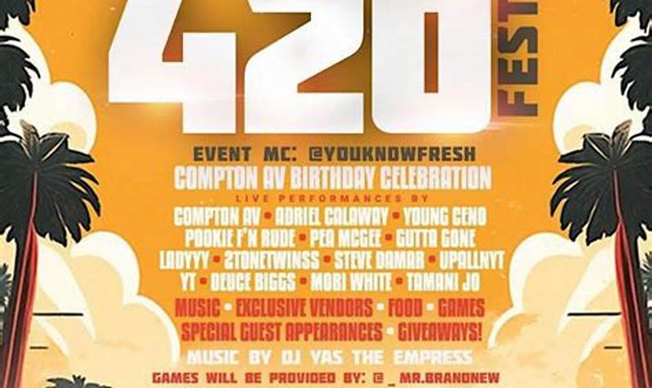 Fun Daytime 420 Events Los Angeles