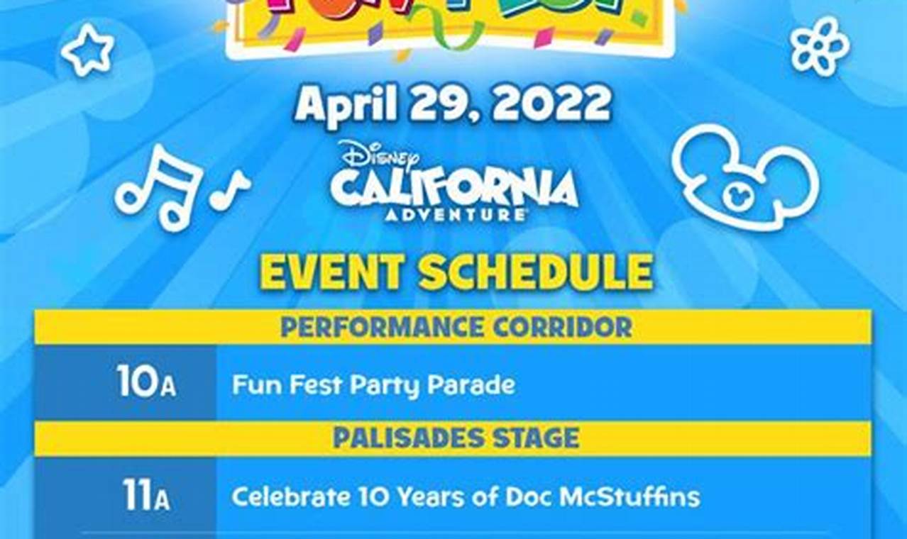 Funfest 2024 Schedule Dates