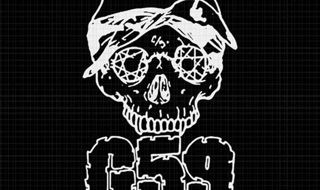 G59 Skull Svg