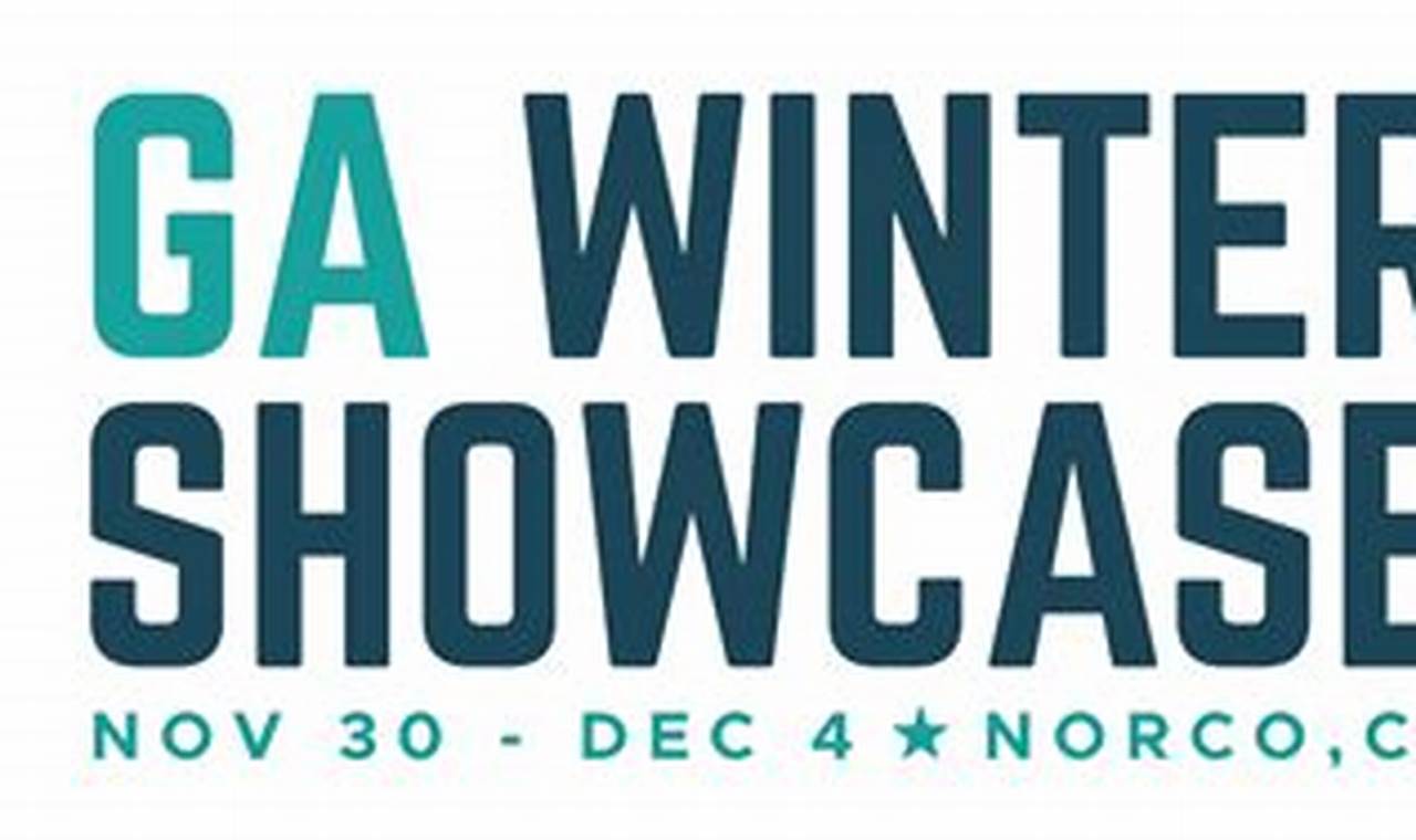 Ga Winter Showcase 2024