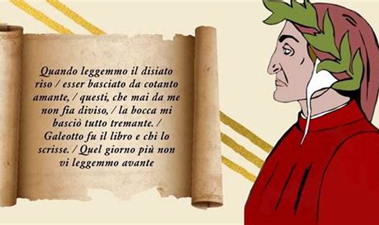 Galeotto Fu Il Libro E Chi Lo Scrisse Versi