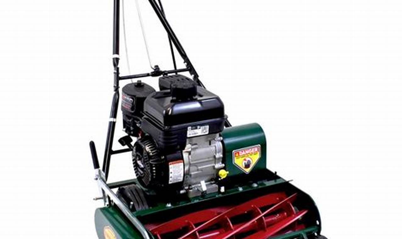 Gas Powered Reel Mower