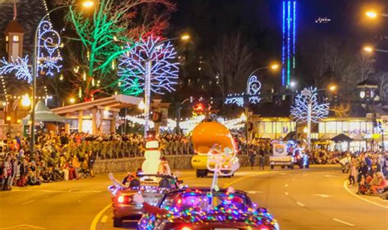 Gatlinburg Fantasy Of Lights Parade 2024