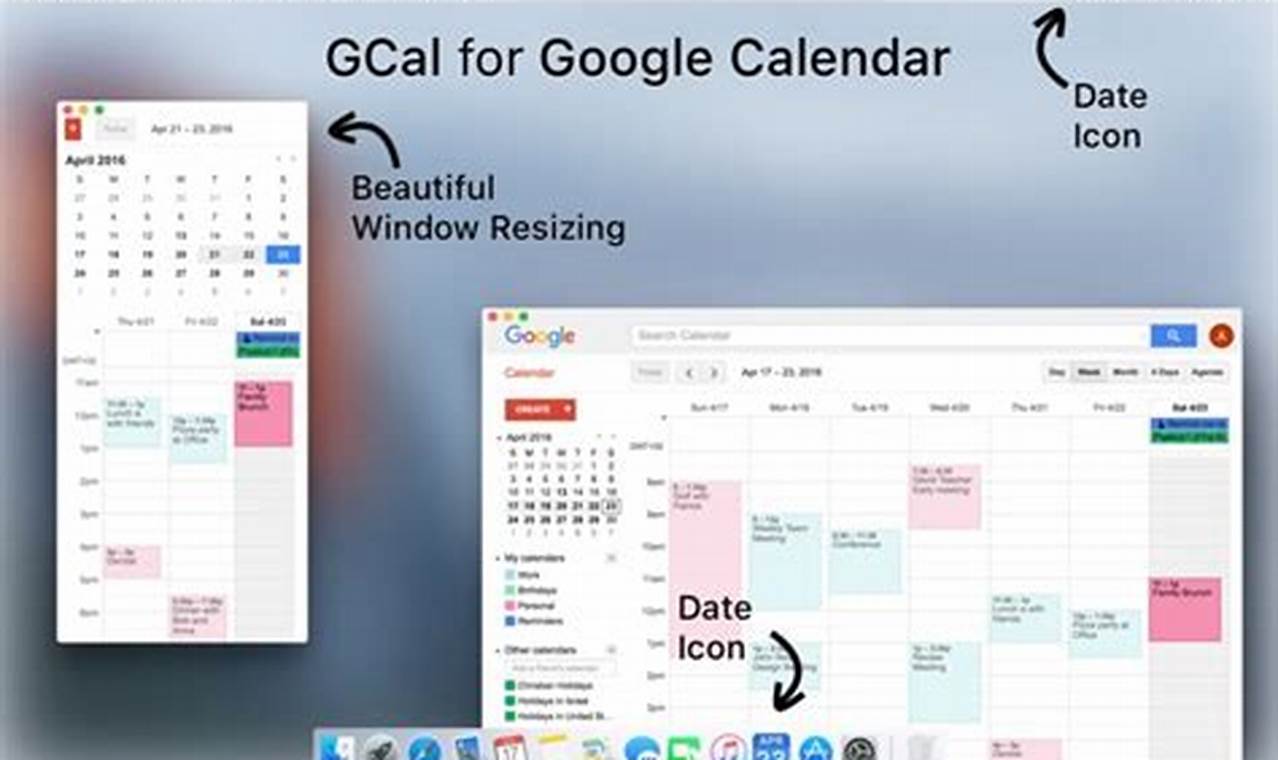 Gcal For Google Calendar Mac