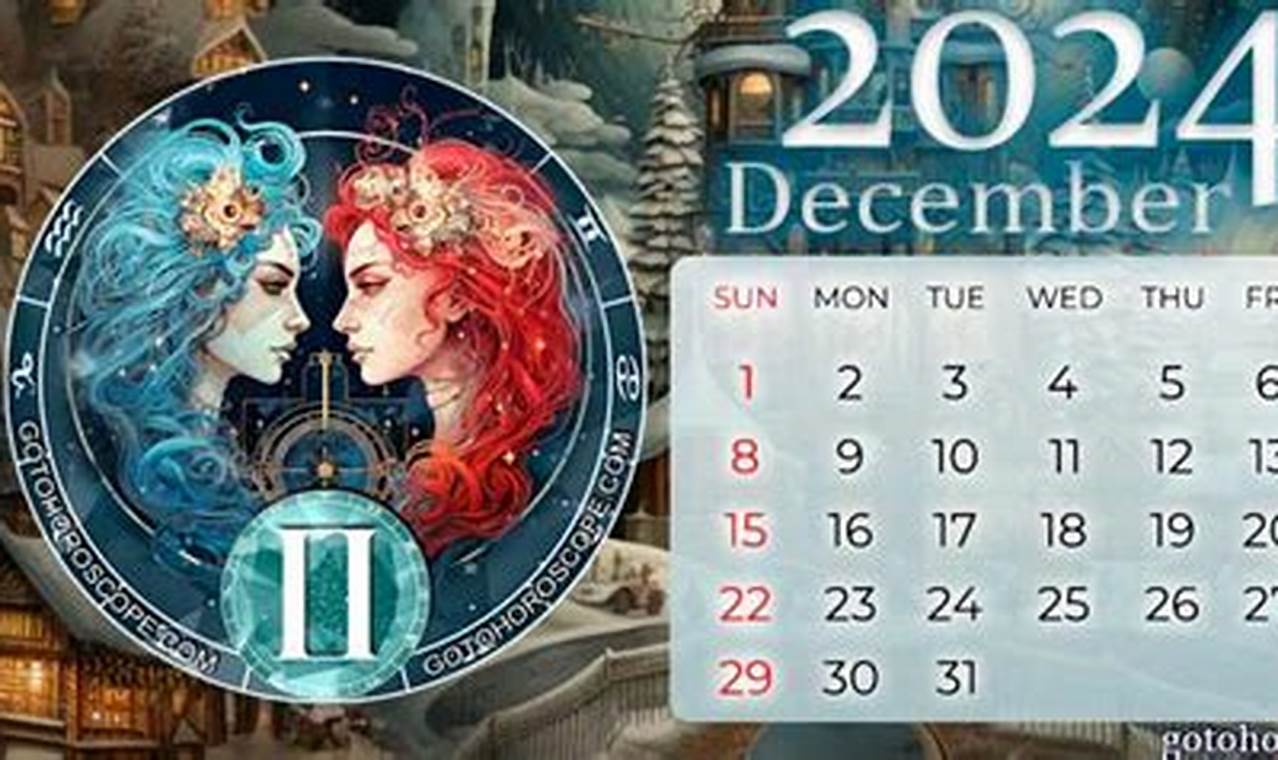 Gemini Horoscope For December 2024