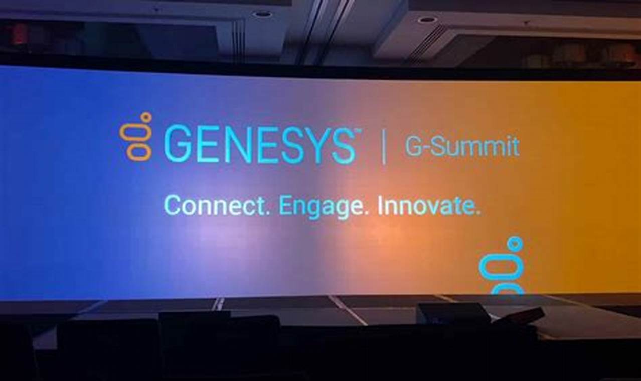 Genesys G Summit 2024