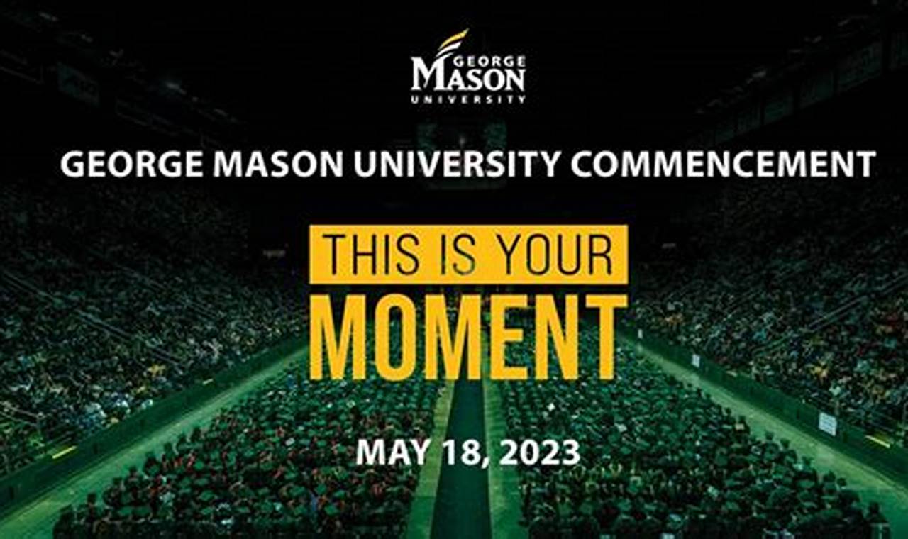 George Mason Spring 2024 Graduation